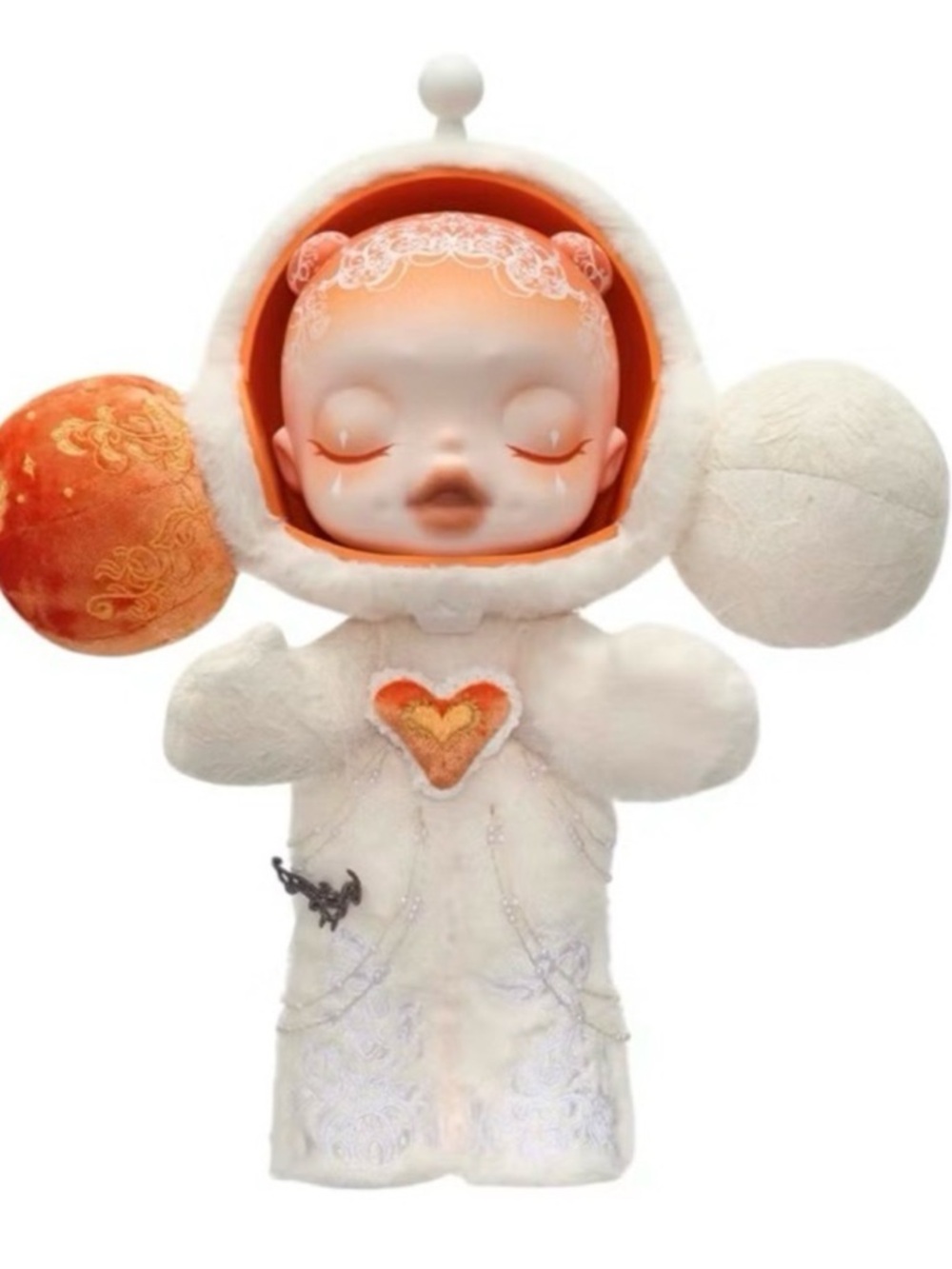 Pop mart 400% white moon